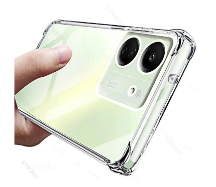 بيوت حماية Alpha LOLA Hard TPU Back Cover for Redmi 13c clear