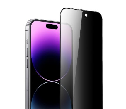 لصاقة حماية X Level 3D Silicone Edge of HD Glass For IP16_IP15 6.1 Black