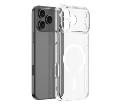 Covers DUX Clin Mag Series Case for iPhone 17 Pro Max Clear
