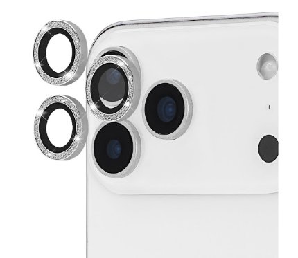 Screen Protector DUX HAWK Series Camera Lens Protector for iPhone 17 Pro_17 Pro Max Silver