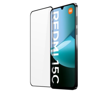 Screen Protector A new chapter 9H Curved Glass Full Cover Screen protector For Redmi 15C