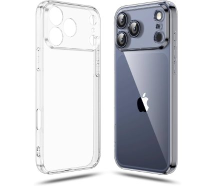 Covers Alpha LOLA Hard TPU Back Cover for Iphone 17 pro Max clear