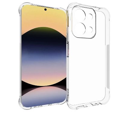 COVERACCESSORY  Alpha LOLA Hard TPU Back Cover for Redmi 15C clear