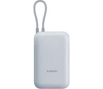 Power Banks Xiaomi Power Bank 10000 22.5W mAhIntegrated Cable Ice Blue Global