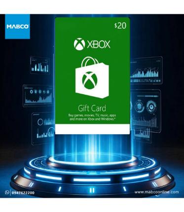 CD library  Xbox Card USA 20