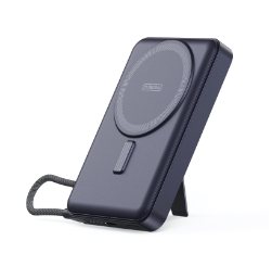 DUX P2 10000mAh Magnetic Power Bank with Foldable Stand GreyBlue