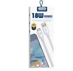 Yookie Charging Data Cable CB28 _ 0.5M Type C 2.4A white