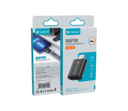 Other Accessories Yison Celebrat CA_04 Adapter Type c to USB 3.0 Black