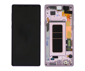 LCD Note 9 DS with frame PURPLE
