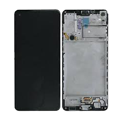 LCD A21s With frame Black