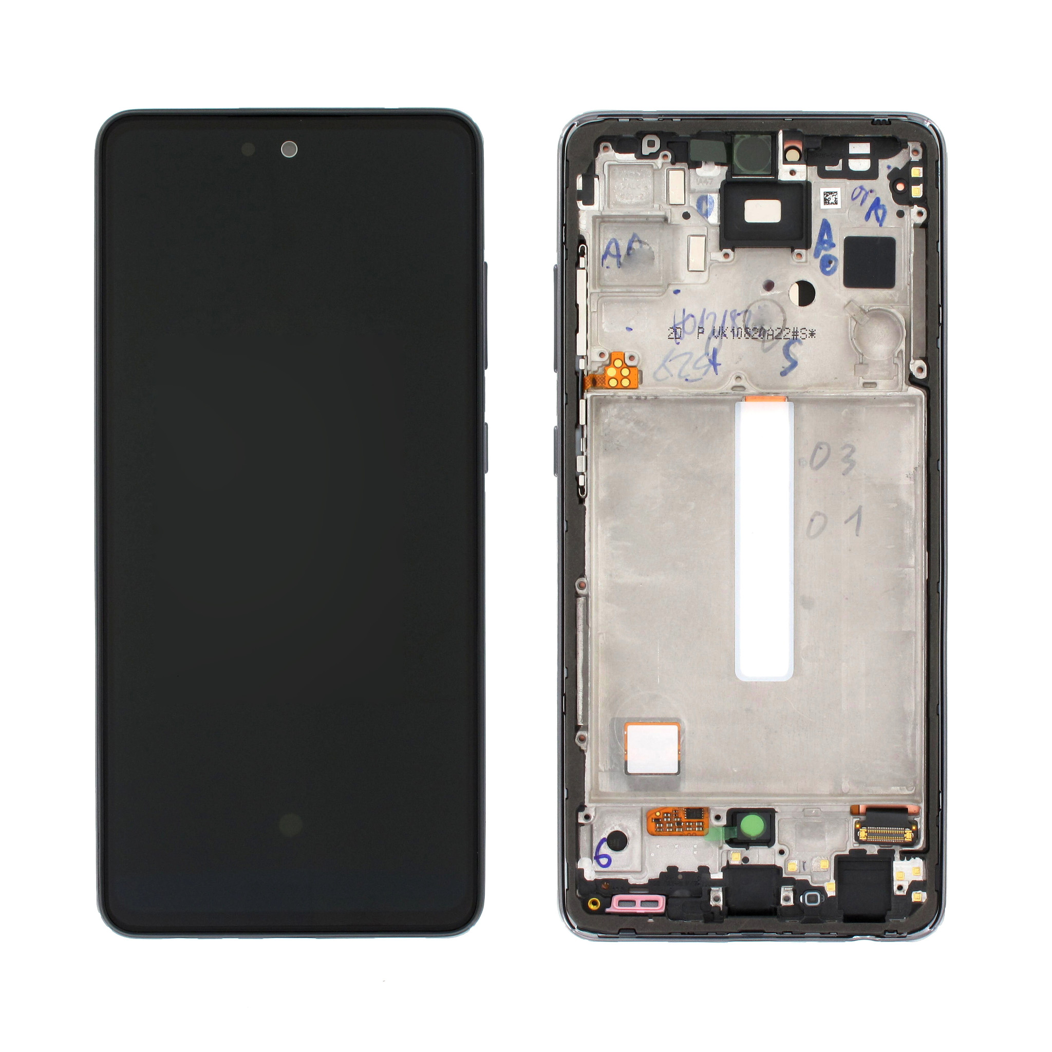 LCD A52s with frame Black