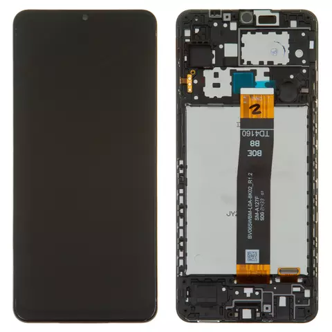 Lcd A12 2021 with frame Black